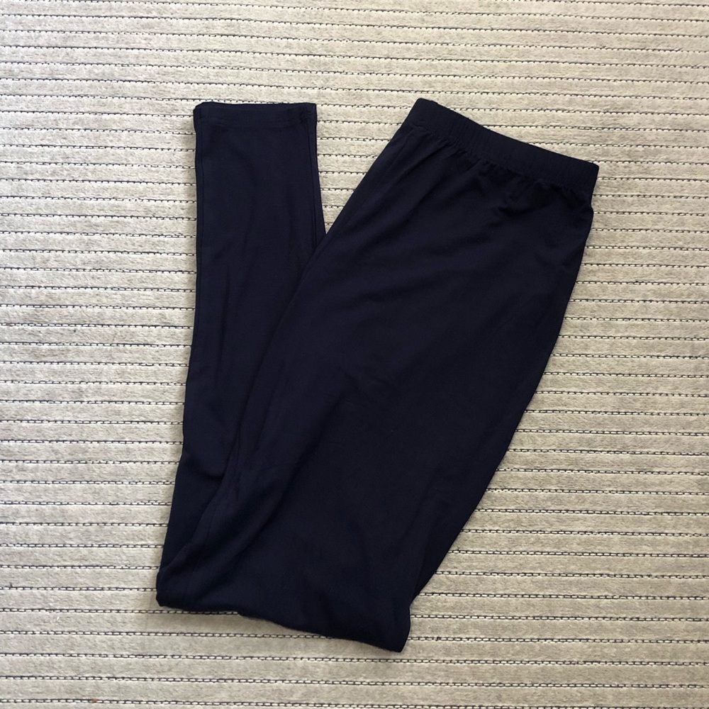 Women's Navy Blue Stretch Leggings